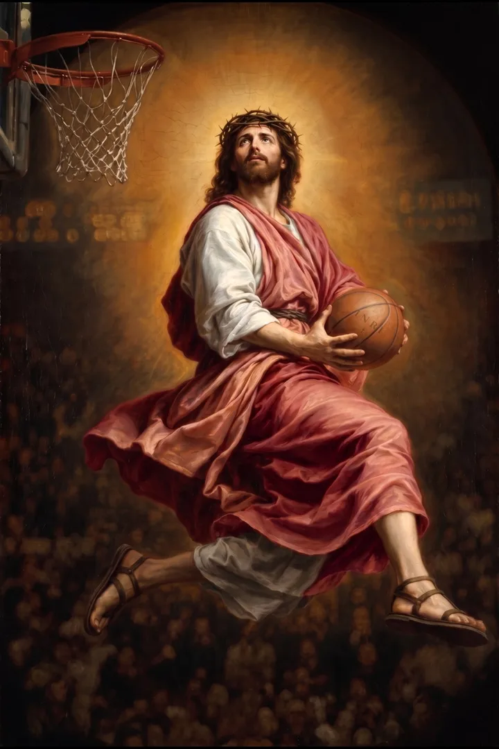 The Dunk Christian Wall Art