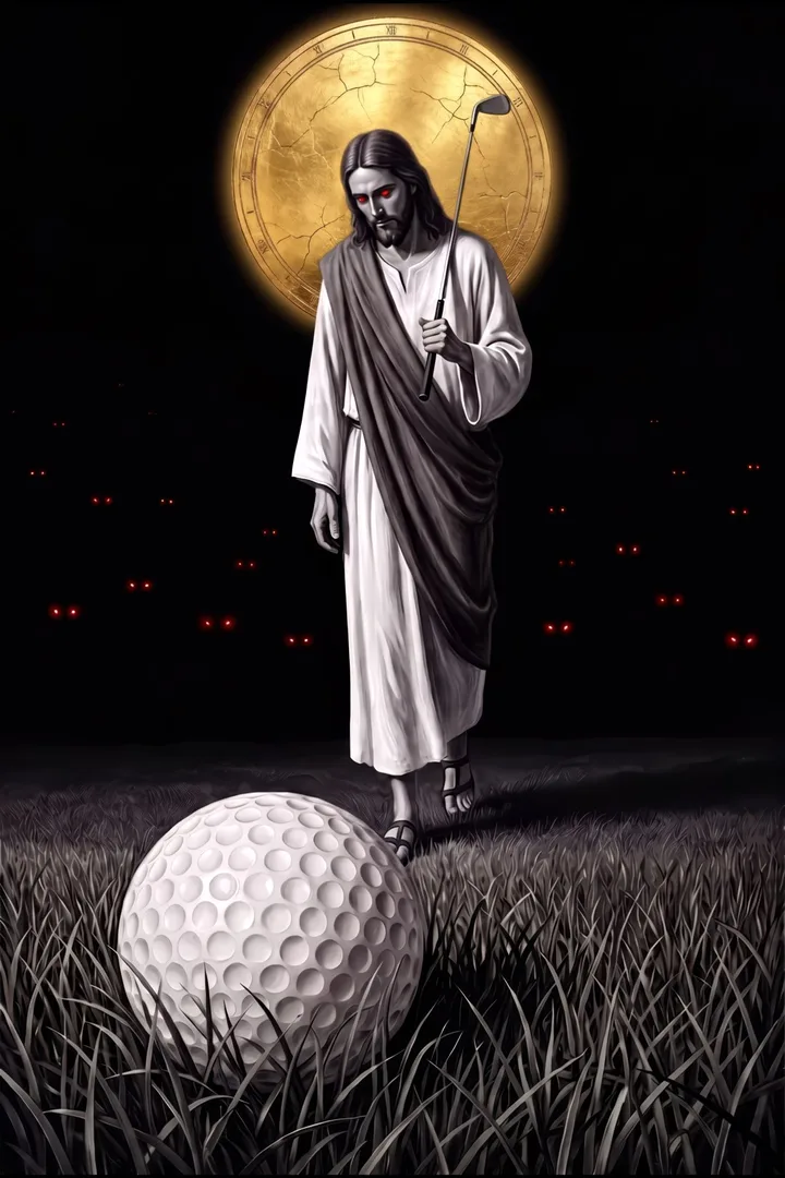 Watched Golf Wall Art